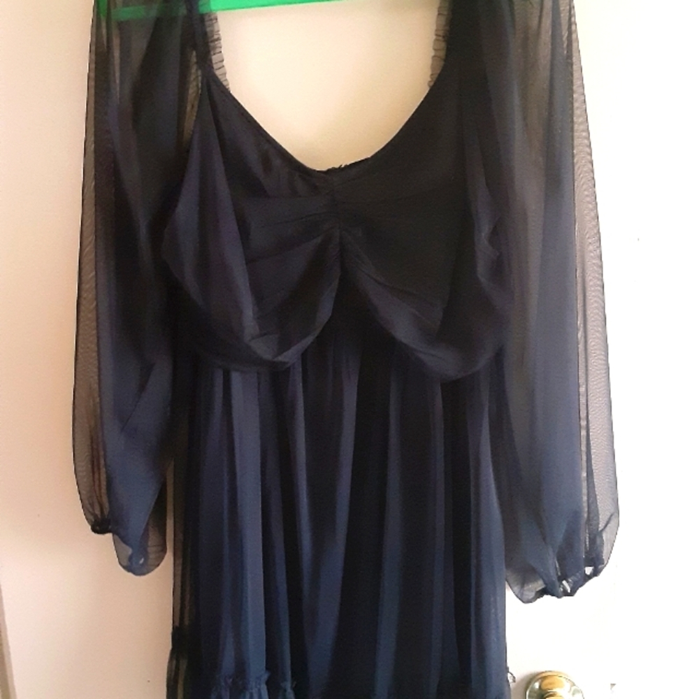 Forever 21 black party dress size  0x